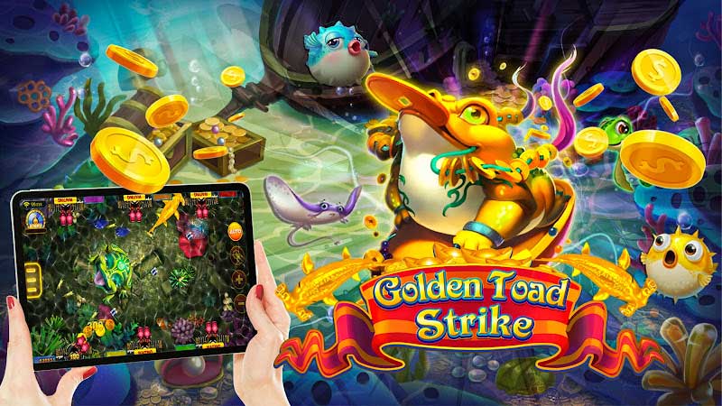 bet556 Visão geral do jogo de tiro ao peixe Golden Toad